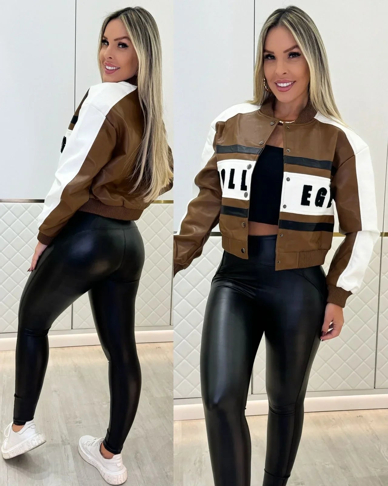 Jaqueta Ellen - Couro Legítimo