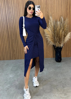 vestido Lais Manga Longa (Últimas Unidades)