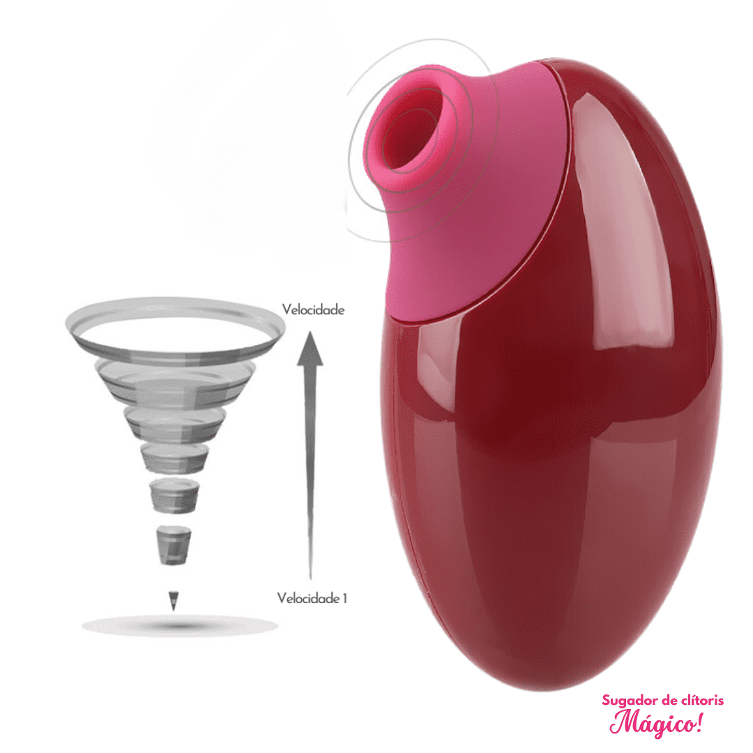 Sugador de Clíclí Mágico! Recarregável - [LANÇAMENTO]