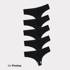 [COMBO EDIÇÃO LIMITADA COMPRE 4 LEVE 5] Calcinha CottonConfort® - FRETE GRÁTIS