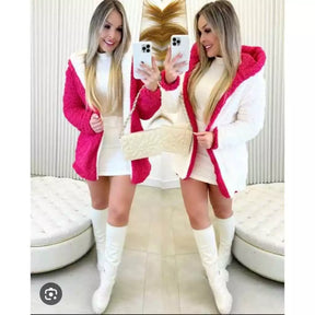 Casaco Teddy Dupla Face