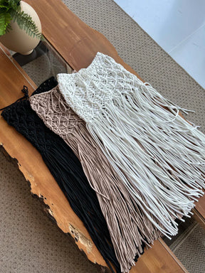 Saia Macramê Noronha